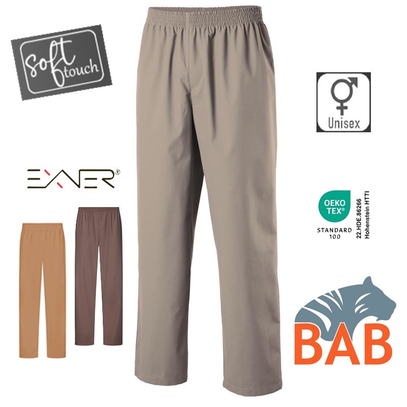 E-330-75 Schlupfhose für Sie & Ihn in sand, mittelbraun, toffee bis Gr.5XL