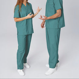 E-330-75 Schlupfhose für Sie & Ihn in eisblau, light blue, petrol, teal bis Gr.5XL