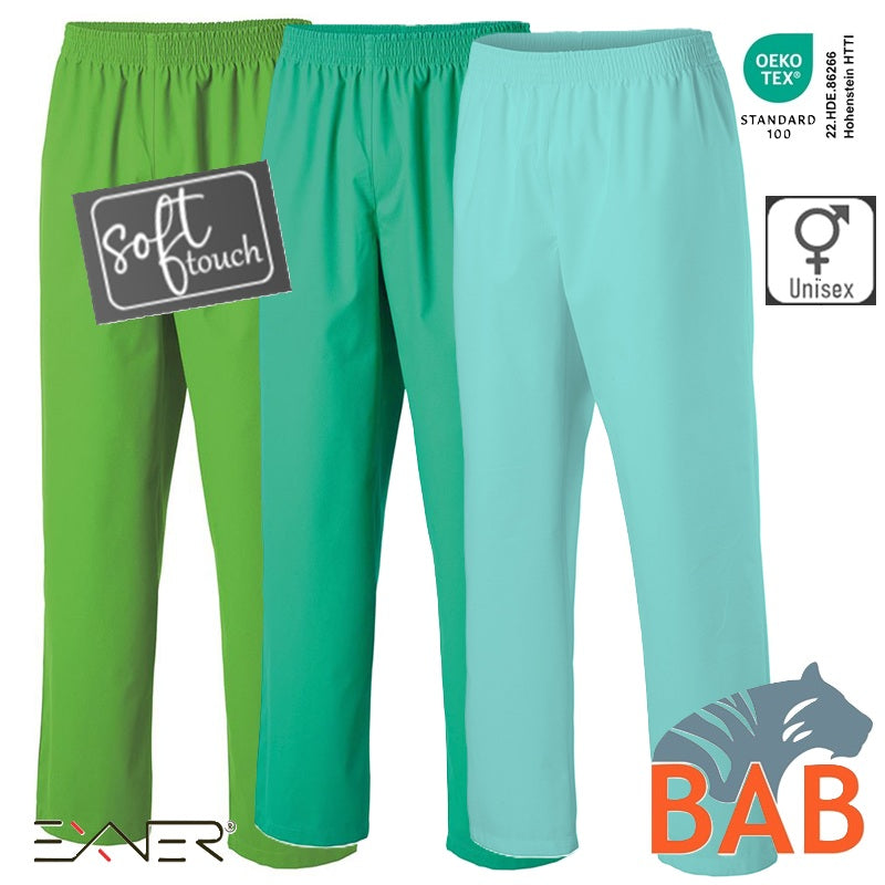 E-330-75 Schlupfhose für Sie & Ihn in mint, lemongreen, light green bis Gr.5XL