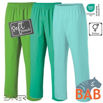 E-330-75 Schlupfhose für Sie & Ihn in mint, lemongreen, light green bis Gr.5XL