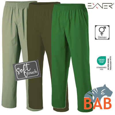E-330-75 Schlupfhose für Sie & Ihn in sage, olive, flaschengrün bis Gr.5XL