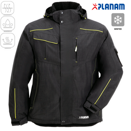 Planam 3394/5 Neon Jacke atmungsaktiv wasserdicht winddicht