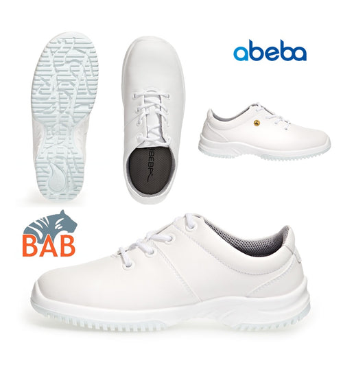 Abeba uni6 36780 Berufsschuhe weiss waschbar HACCP, ESD
