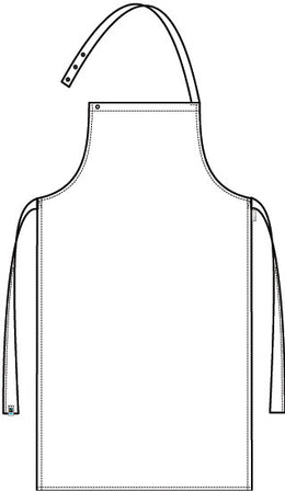 Greiff  Service 40440 Latzschürze gestreift 72 x 100 cm 2er Pack