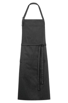 Greiff  Service 44000 Latzschürze gestreift 70 x 90 cm mit aufgesetzter Tasche