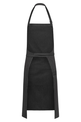 Greiff  Service 44000 Latzschürze gestreift 70 x 90 cm mit aufgesetzter Tasche