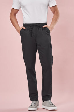 Greiff Cuisine 5336 Herren Cargohose Regular Fit schwarz