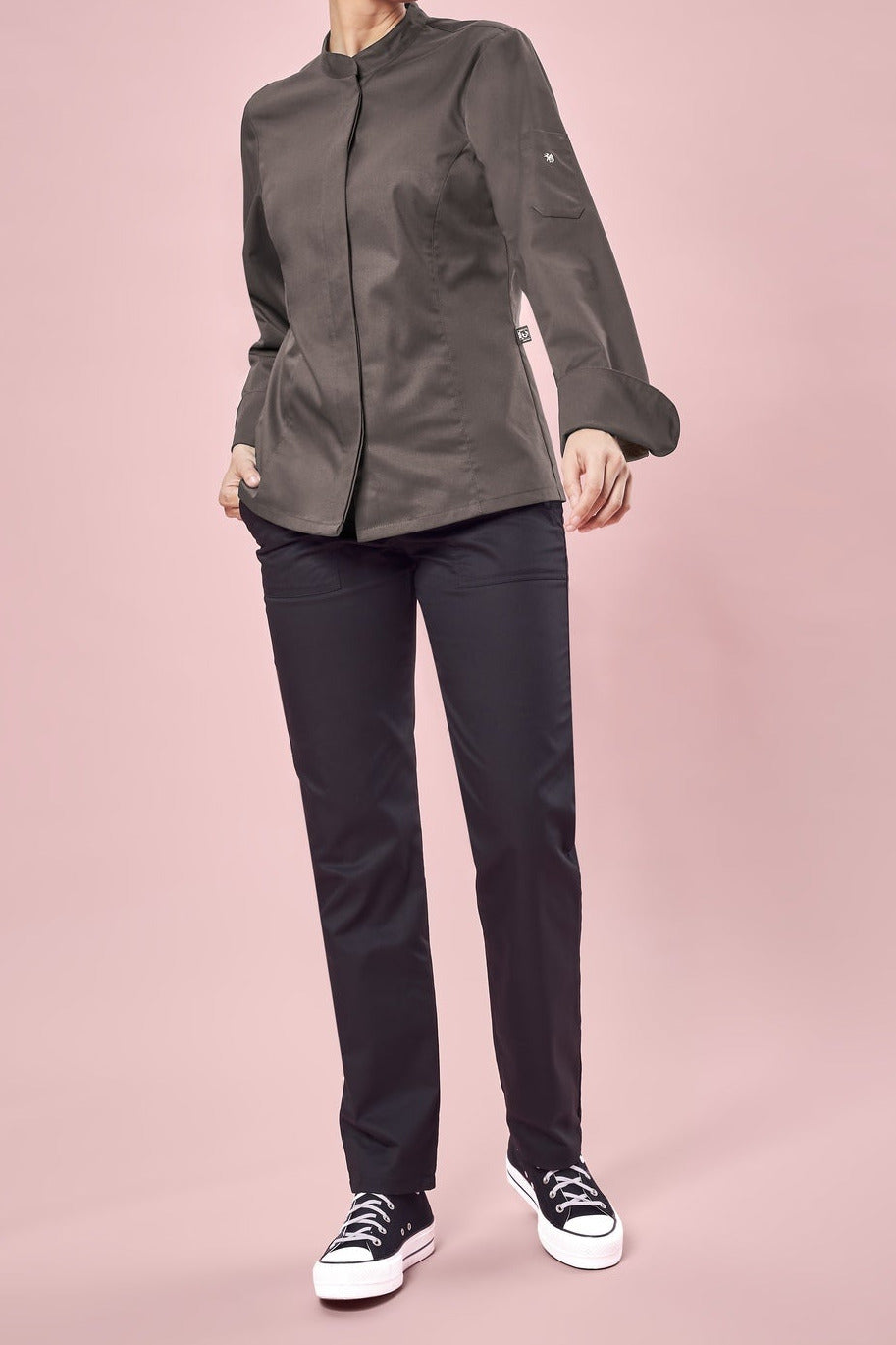 Greiff Cuisine 54001 Damenkochjacke, Regular Fit