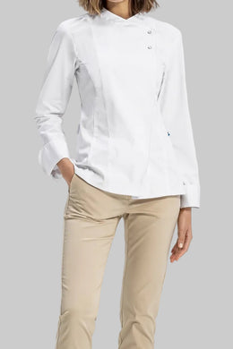 Greiff Cuisine 5422 Premium Damenkochjacke, Regular Fit ,weiß