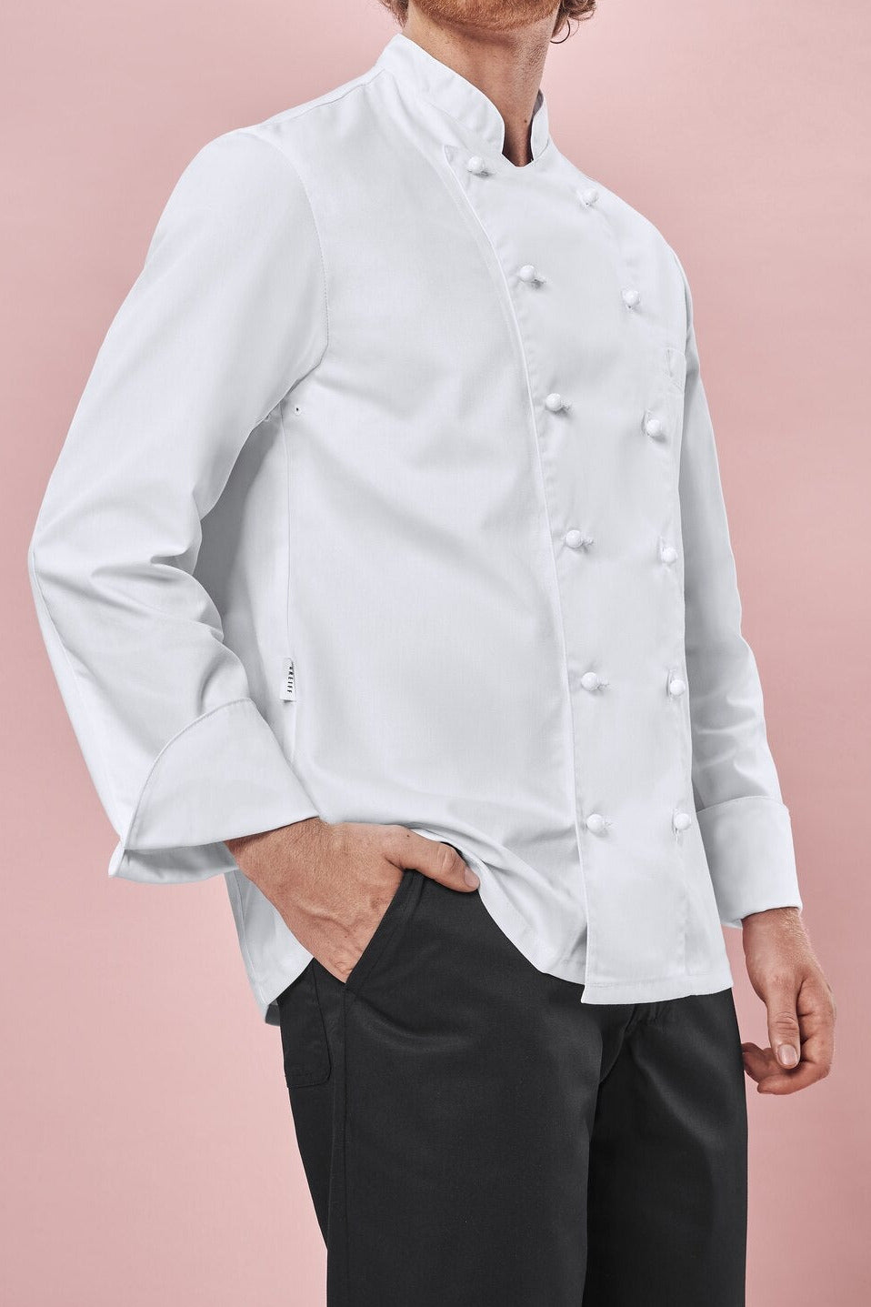 Greiff Cuisine 5566 Kochjacken Mischgewebe weiss, Regular Fit