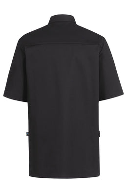 Greiff Cuisine Premium 5573 Kochjacke halbarm  Regular Fit, weiss, schwarz