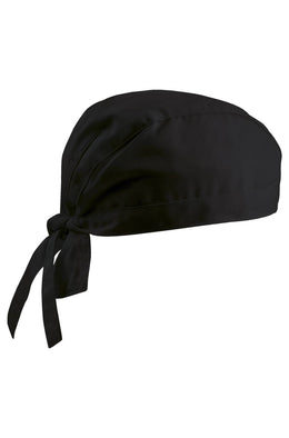 Greiff 5710 Kochmütze Bandana weiß, schwarz 3-er Pack