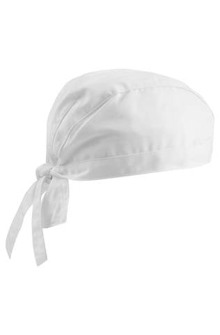 Greiff 5710 Kochmütze Bandana weiß, schwarz 3-er Pack