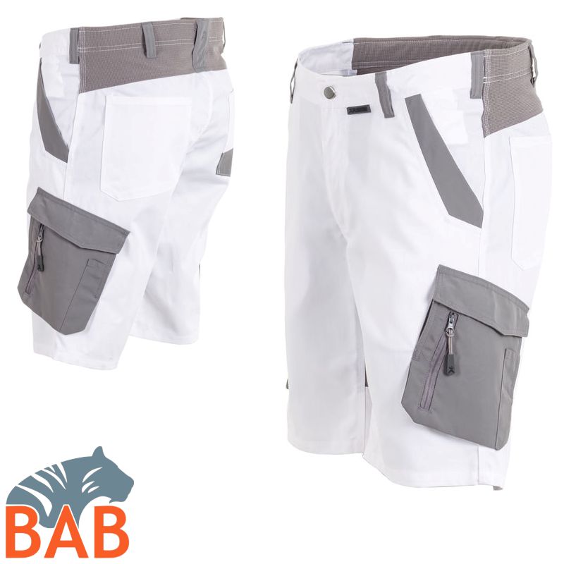 Norit 6458 Herren-Shorts weiss -unisex