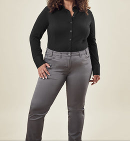 Greiff Casual 6511 Damen-Jerseybluse langarm Regular Fit