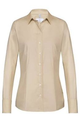 Greiff  Basic 6515 Damen Bluse Regular Fit- langarm, farbig