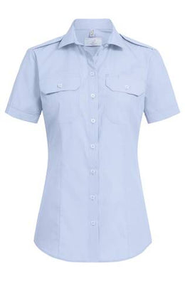 Greiff Basic  6571 Damen Pilotbluse  Regular Fit- kurzarm
