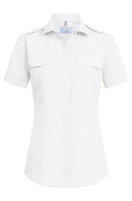 Greiff Basic  6571 Damen Pilotbluse  Regular Fit- kurzarm