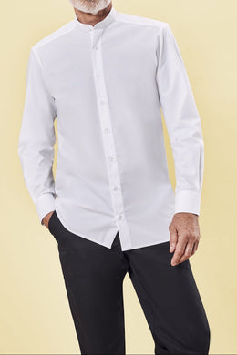Greiff Basic 6772 Herren-Stehkragenhemd 1/1 Regular Fit
