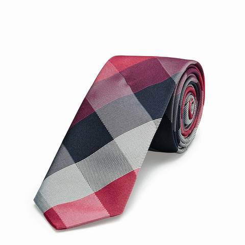 Greiff 6918 Krawatte Slimline kariertes Design 6 cm
