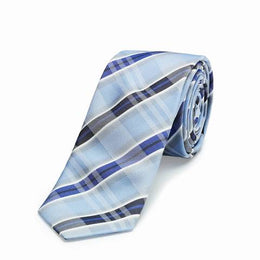 Greiff 6918 Krawatte Slimline kariertes Design 6 cm