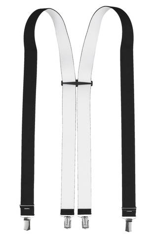 Greiff 6941 Hosenträger schwarz 3,5 cm