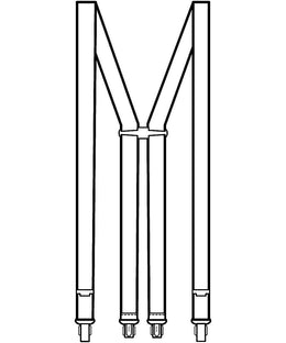 Greiff 6990 Hosenträger slimline schwarz