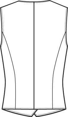 Greiff Simple 8222 Damenweste Service Regular Fit