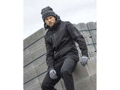 Ardon  H2043 Wintersoftshelljacke Spirit schwarz