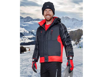 Ardon  H2190 Winterjacke ARPAD  schwarz-rot