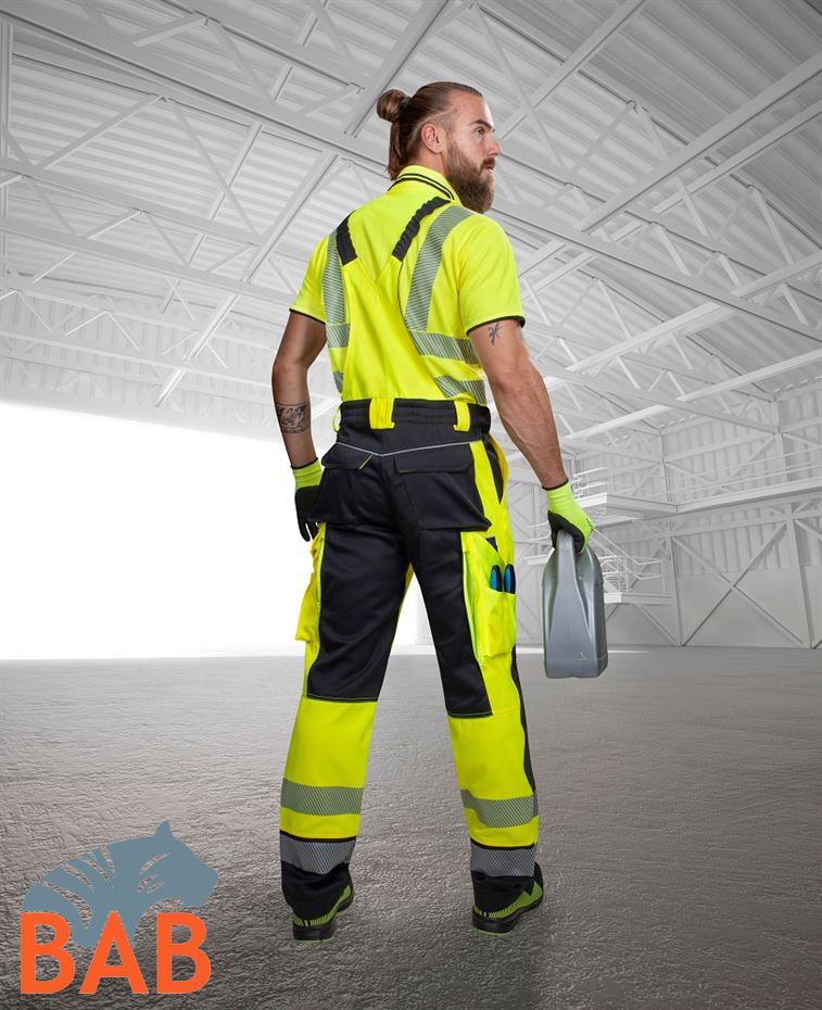 Ardon H5936 Warnschutzlatzhose warngelb Langgrößen unisex