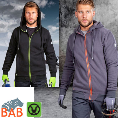 Ardon H5949 Neon Sweatjacke schwarz-gelb