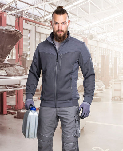 Ardon H5953 Winter-Bomberjacke Hybrid dunkelgrau