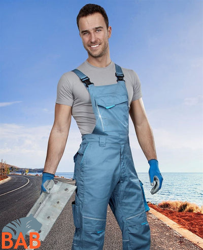 Ardon H6115 SUMMER Latzhose hellgrau Langgröße