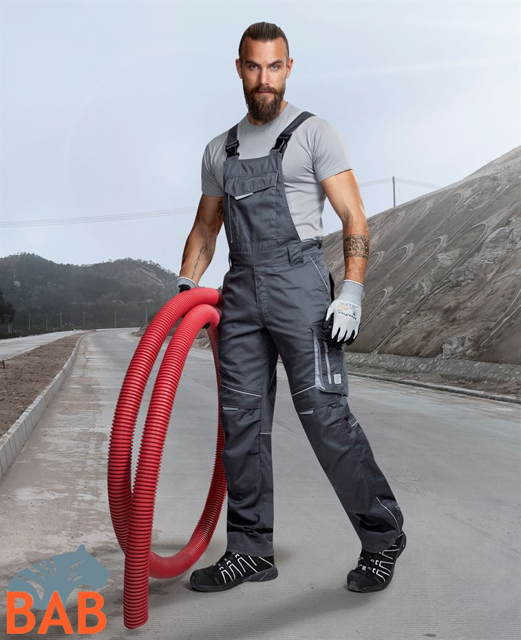 Ardon H6126 SUMMER Latzhose dunkelgrau Kurzgröße