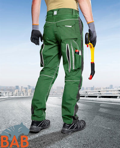 Ardon H6444 Urban+ Bundhose,grün Kurzgröße