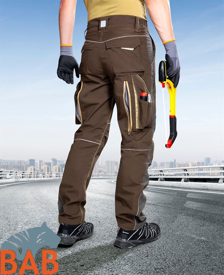 Ardon H6457 Urban+ Bundhose, braun Langgröße