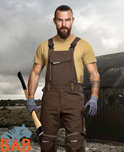 Ardon H6460 Urban+ Latzhose, braun Langgröße
