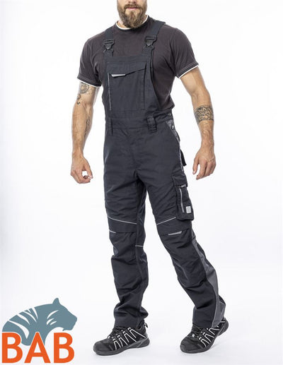 Ardon H6535 Urban+ Latzhose,schwarz Langgröße