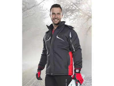 Ardon  H8144  Winterjacke Philip schwarz-rot