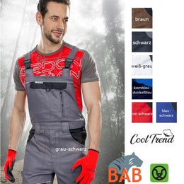 Ardon H8404 CoolTrend Arbeitslatzhose grau-schwarz