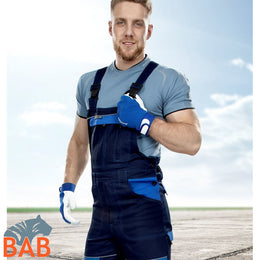 Ardon H8420 CoolTrend Arbeitslatzhose dunkelblau-blau