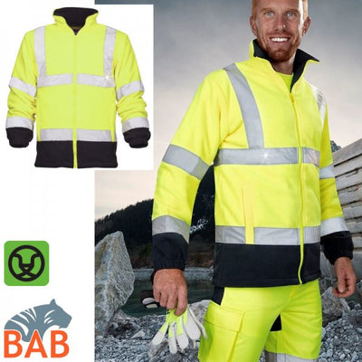Ardon H8904 Warnschutz Fleecejacke warngelb unisex