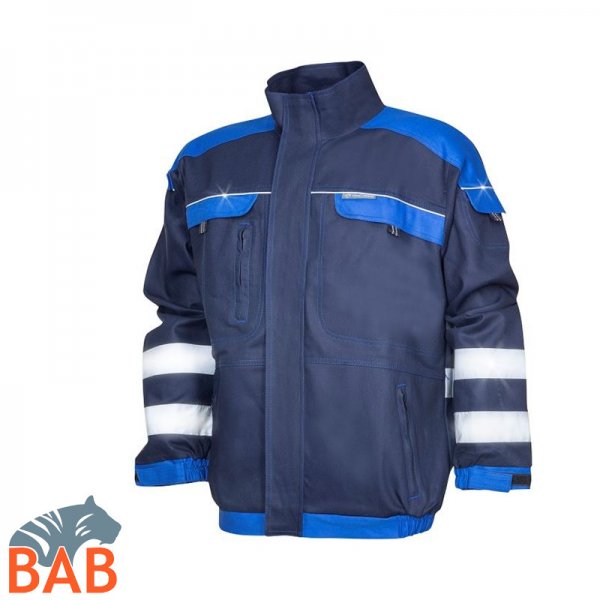 Ardon H8930 CoolTrend Reflex  Arbeitsjacke dunkelblau-blau