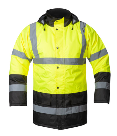 Ardon H8943 Winterjacke Warnschutz warngelb-schwarz unisex