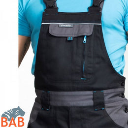 Ardon H8968 CoolTrend ArbeitsLatzhose schwarz-grau