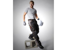 Ardon H9104 Arbeitsbundhose Vision, Normalgröße, schwarz