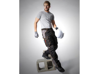 Ardon H 9129  Vision Arbeitsbundhose Kurzgröße, schwarz