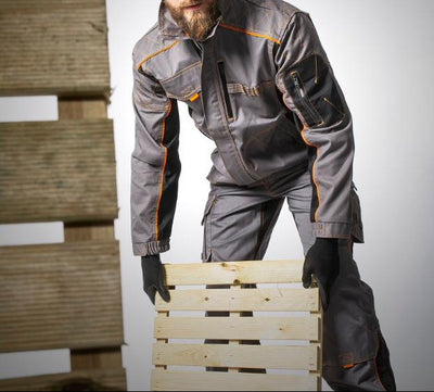 Ardon SOPO H 9106 Vision Arbeitsbundjacke, grau Gr. 52