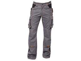 Ardon H9107 Vision Arbeitsbundhose, Normalgröße, grau